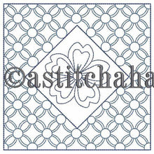 Load image into Gallery viewer, Sakura Smart Tote and Quilt Blocks