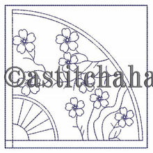 Load image into Gallery viewer, Sumire Japanese Quilt Blocks and Tote Bag