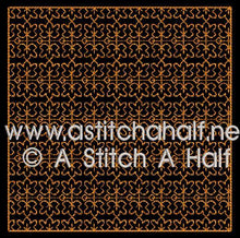 Load image into Gallery viewer, Fiorella Spanish Blackwork Quilt Blocks and Tote Bag