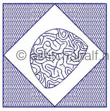 Load image into Gallery viewer, Trapunto Ocean Motion Beach Tote and Quilt Blocks