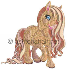 Load image into Gallery viewer, Little Snow Pony and Friend Pillow Quilt Combo