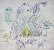 Load image into Gallery viewer, Birds of a Feather Fold and Go Reusable Shopping Bag