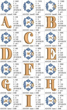 Load image into Gallery viewer, The Crown Monogram Letters A through Z