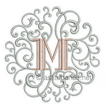 Load image into Gallery viewer, Rococo Dreams Monogram Letters A through Z
