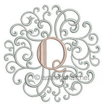 Load image into Gallery viewer, Rococo Dreams Monogram Letters A through Z
