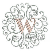 Load image into Gallery viewer, Rococo Dreams Monogram Letters A through Z