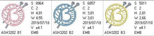 Load image into Gallery viewer, Knitting Monogram Letter B