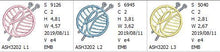 Load image into Gallery viewer, Knitting Monogram Letter L