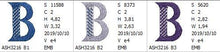 Load image into Gallery viewer, Tudor Monogram Letters B
