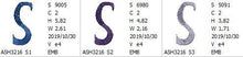 Load image into Gallery viewer, Tudor Monogram Letters S