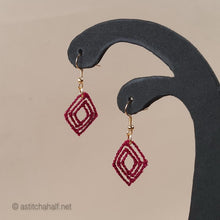 Load image into Gallery viewer, Origami Freestanding Lace Earrings Combo
