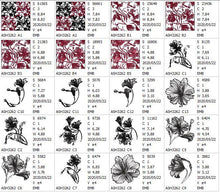 Load image into Gallery viewer, Wrinkle and Crinkle Petals Seamless Quilt Combo