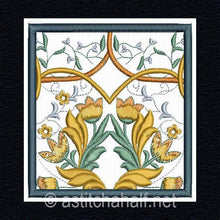 Load image into Gallery viewer, Jacobean Botanical Bliss Totebag