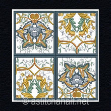 Load image into Gallery viewer, Jacobean Botanical Bliss Totebag