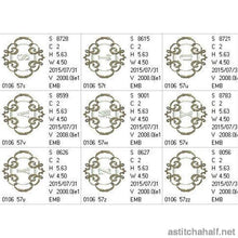 Load image into Gallery viewer, Breath of Spring Monogram Combo for 5*7 hoop