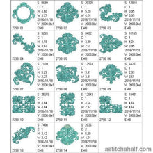 Load image into Gallery viewer, Tiffany Blue Frame Corners Borders and More Combo