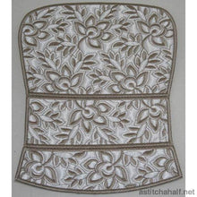 Load image into Gallery viewer, Whispers in White Clutch Purses