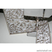 Load image into Gallery viewer, Whispers in White Clutch Purses