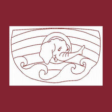Load image into Gallery viewer, Redwork Noah&#39;s Ark Combo
