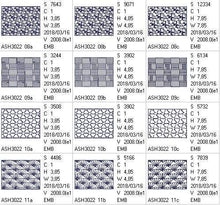 Load image into Gallery viewer, Cherry Blossom Sashiko Tote Bag and Quilt Blocks
