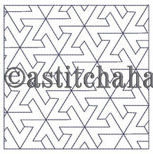 Load image into Gallery viewer, Kikko Sashiko Quilt Blocks and Tote Bag
