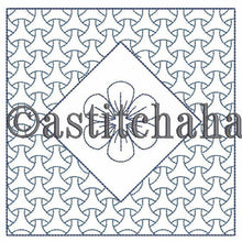 Load image into Gallery viewer, Sakura Smart Tote and Quilt Blocks
