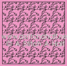 Load image into Gallery viewer, Sofia Spanish Blackwork Quilt Blocks and Tote Bag
