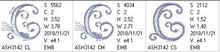 Load image into Gallery viewer, Stunning Swirls Monogram C
