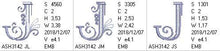 Load image into Gallery viewer, Stunning Swirls Monogram J
