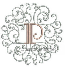 Load image into Gallery viewer, Rococo Dreams Monogram Letters A through Z
