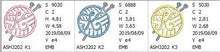 Load image into Gallery viewer, Knitting Monogram Letter K
