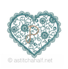 Load image into Gallery viewer, French Lace Monogram A through Z
