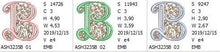 Load image into Gallery viewer, French Knot Monogram B
