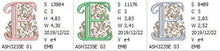 Load image into Gallery viewer, French Knot Monogram E
