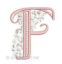 Load image into Gallery viewer, French Knot Monogram F
