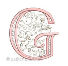 Load image into Gallery viewer, French Knot Monogram G
