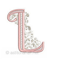 Load image into Gallery viewer, French Knot Monogram L
