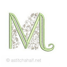 Load image into Gallery viewer, French Knot Monogram M
