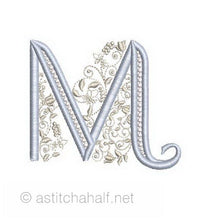 Load image into Gallery viewer, French Knot Monogram M
