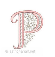 Load image into Gallery viewer, French Knot Monogram P
