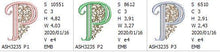 Load image into Gallery viewer, French Knot Monogram P
