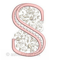 Load image into Gallery viewer, French Knot Monogram S
