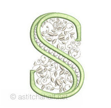 Load image into Gallery viewer, French Knot Monogram S

