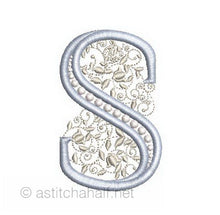 Load image into Gallery viewer, French Knot Monogram S
