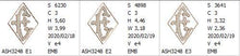 Load image into Gallery viewer, Richelieu Nouveau Monogram E
