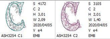 Load image into Gallery viewer, Floraison Monogram Letter C
