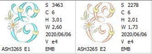 Load image into Gallery viewer, Summer Dance Monogram Letter E

