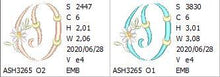 Load image into Gallery viewer, Summer Dance Monogram Letter O

