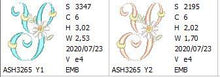 Load image into Gallery viewer, Summer Dance Monogram Letter Y
