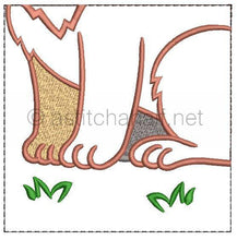 Load image into Gallery viewer, Jungle Babies Full Size Quilt and Game
